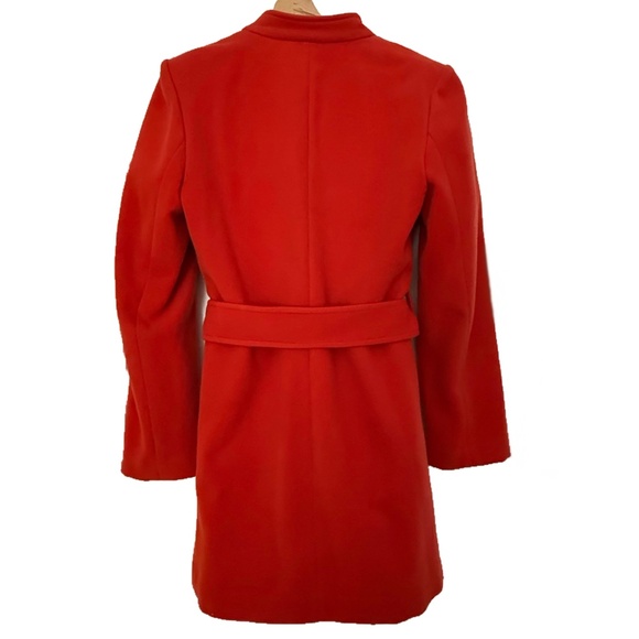 Coral colour striking coat - Picture 2 of 3